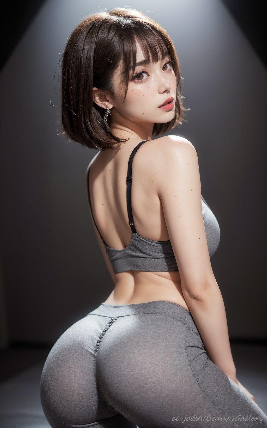 サンプル画像1:AI美麗スポブラポートレート集(ei-jo@AIBeautyGallery) [d_301307]