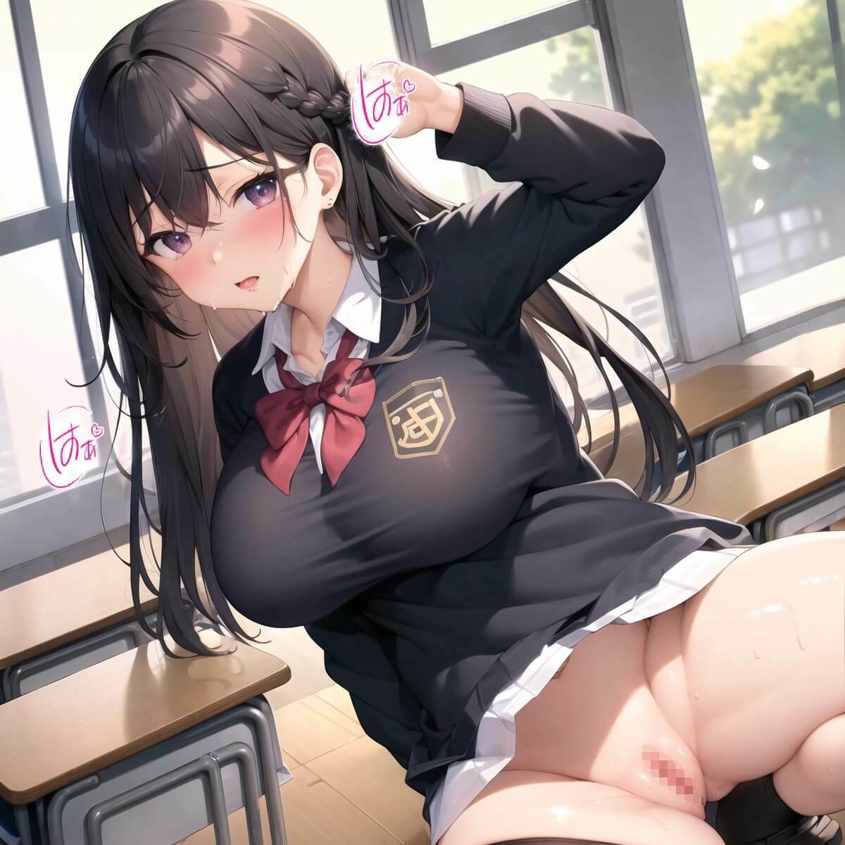 サンプル画像2:男は俺だけ！？ハーレム学園！激アマ性活第五弾！【豪華CG330枚収録】(エメラルドの館) [d_301316]