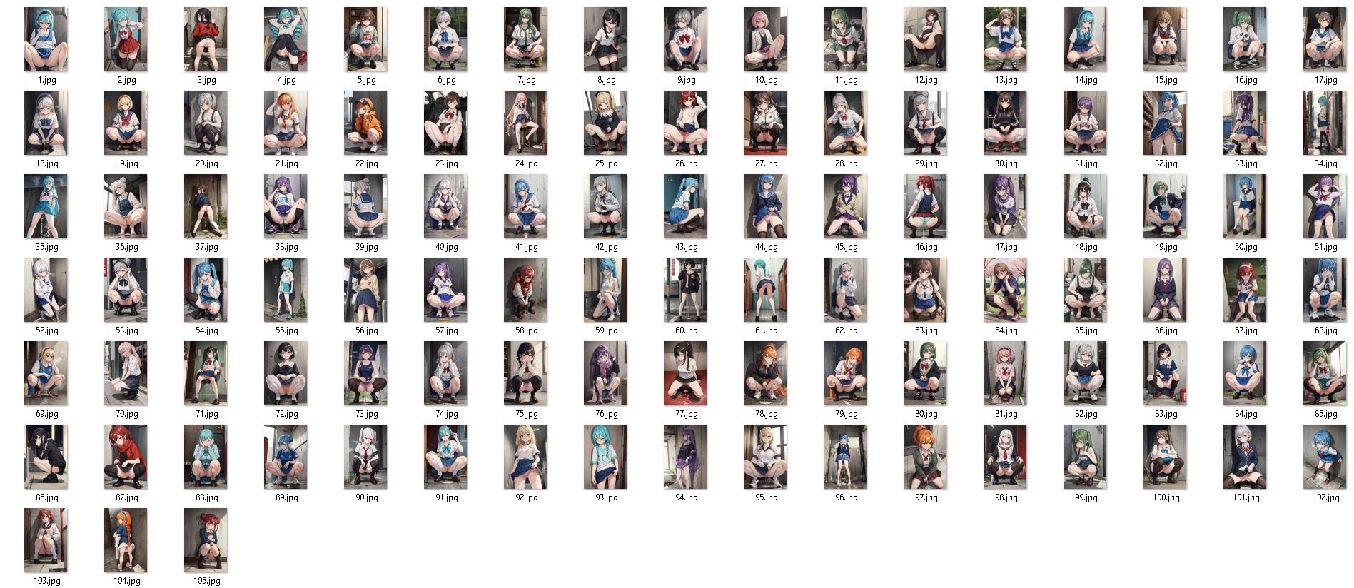 サンプル画像6:【AI作品】limit collection vol.3(妄威) [d_301321]