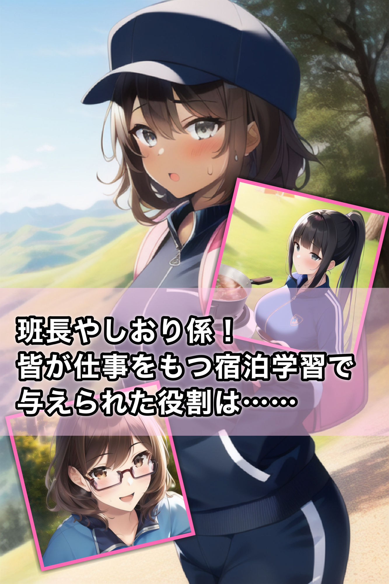 サンプル画像1:I年A組全裸宿泊学習〜風紀係の抜き打ち身体チェック！〜(水戸まなつの新鮮市場) [d_301327]