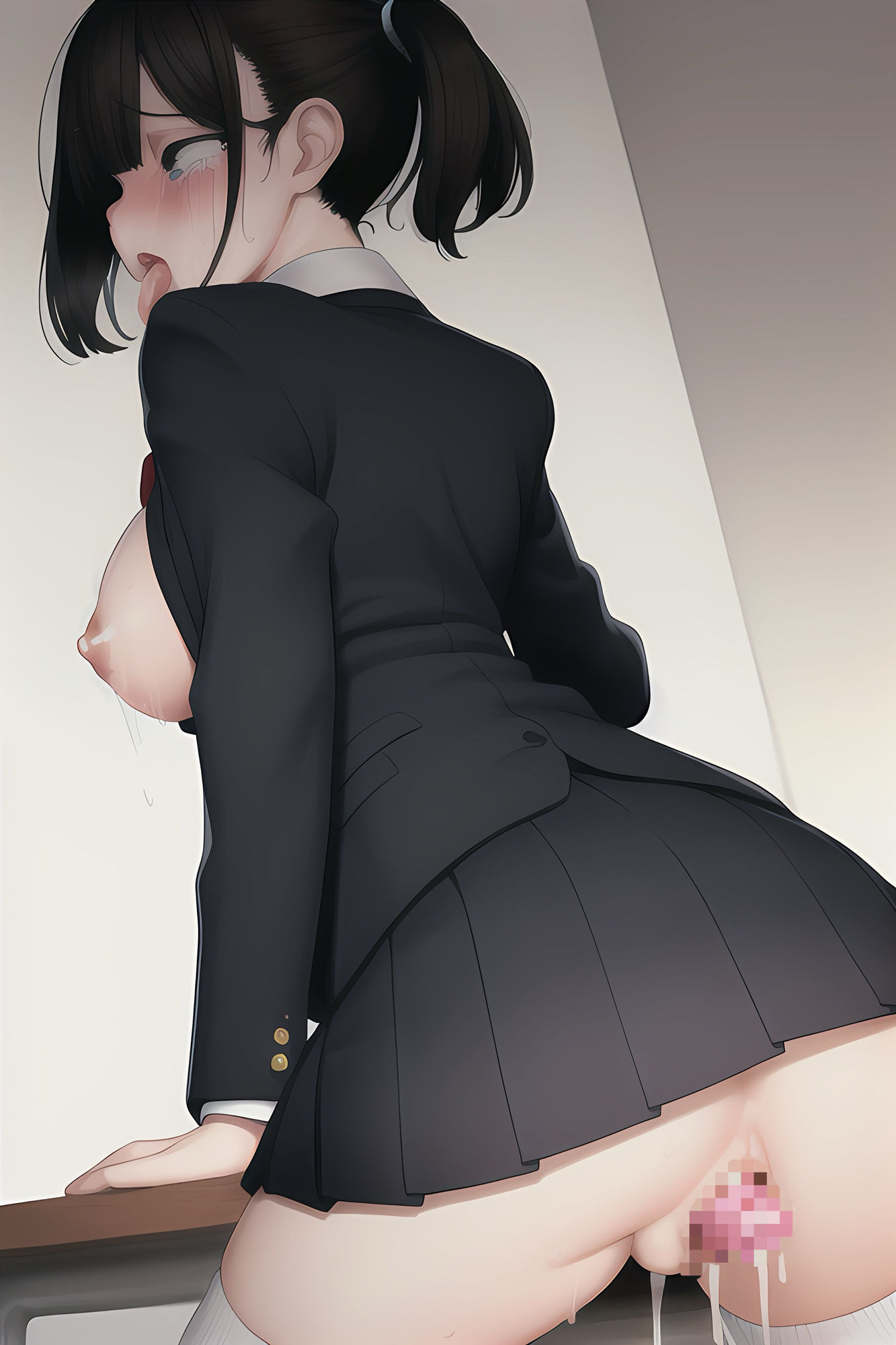 サンプル画像5:僕の彼女は発情期(Delusional AI Workshop) [d_301383]