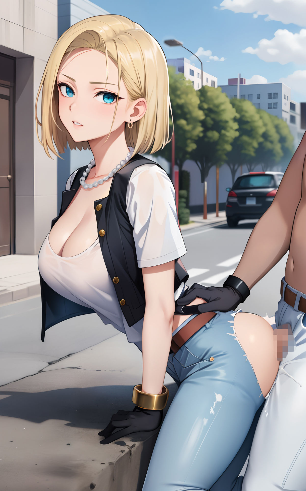 サンプル画像4:翻弄される高慢な女神18号(0号室) [d_301391]