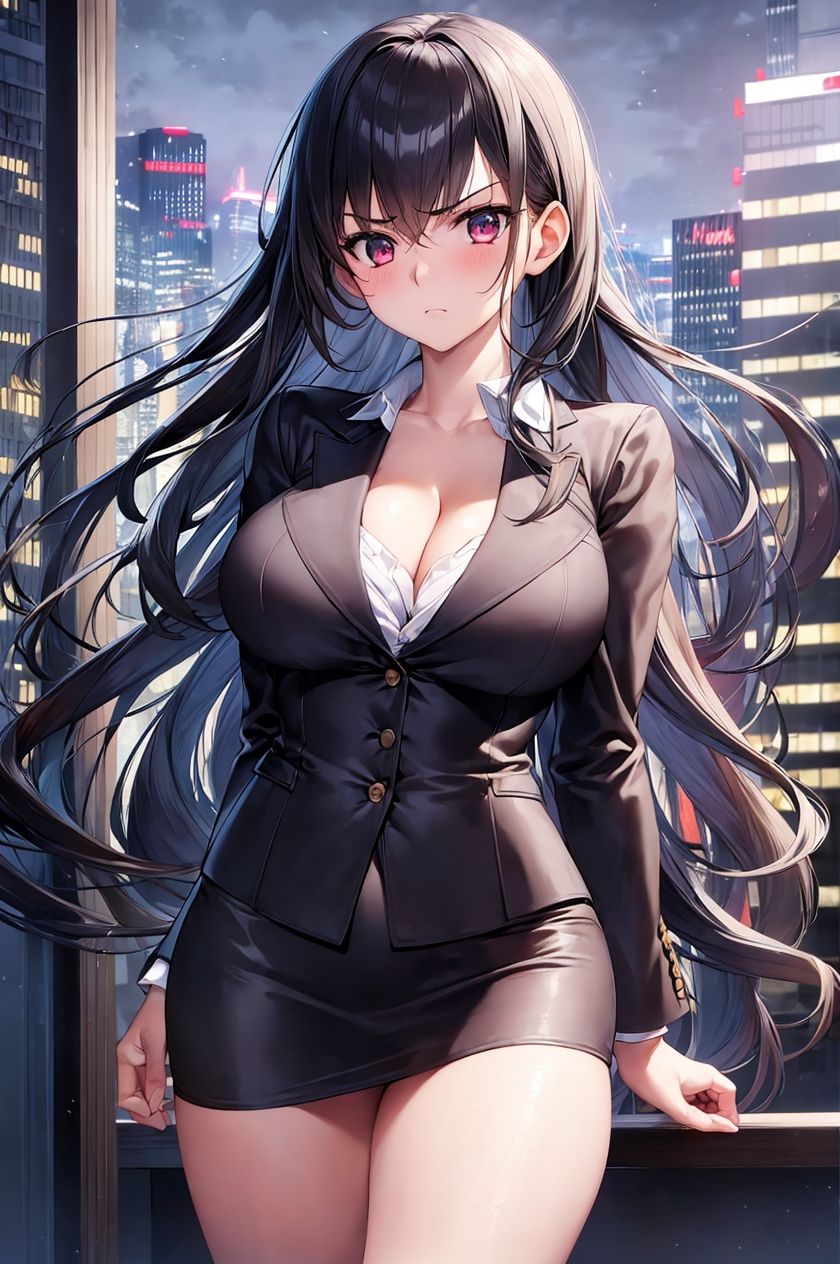 サンプル画像2:ビッチ化CG集（オフィス編）(pandamwd) [d_301397]