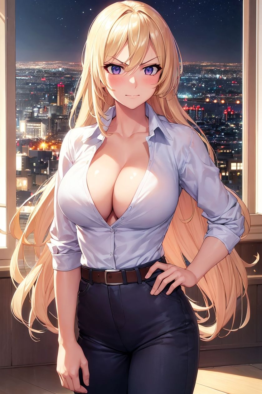 サンプル画像3:ビッチ化CG集（オフィス編）(pandamwd) [d_301397]