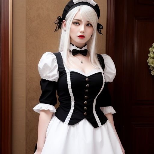 サンプル画像1:ゴスロリを脱がせた（セリフなし AI画像集）(シックススイートナイン) [d_301427]