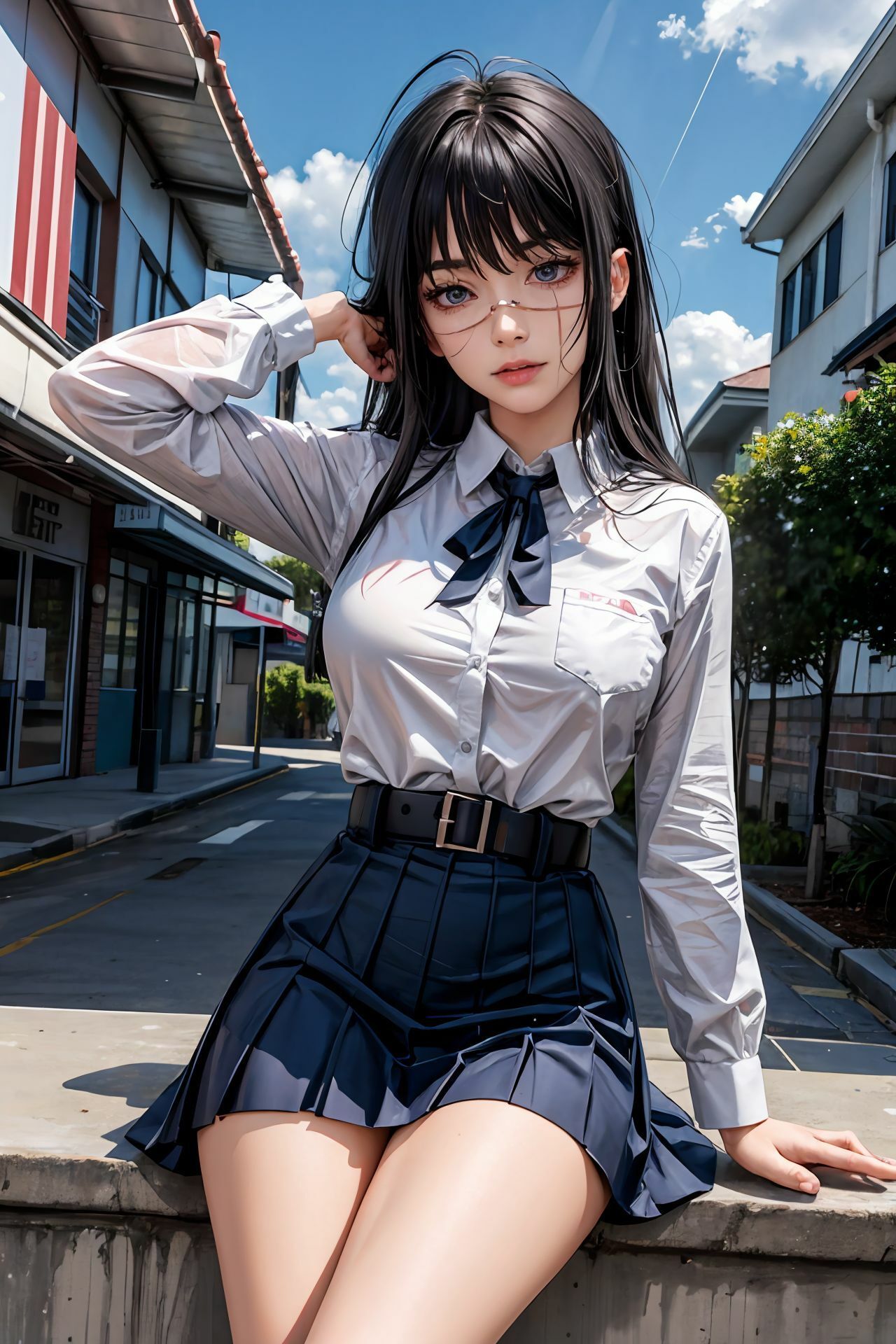 サンプル画像5:コスプレえっち(川瀬と遊園地) [d_301474]