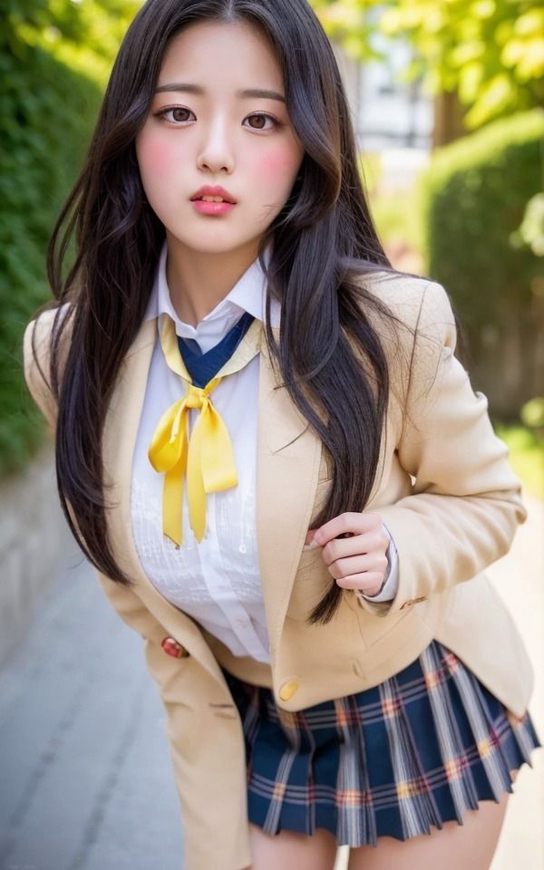 サンプル画像2:THE ヤリマン〜制服を着た間抜けそうな女〜すぐやれそうな女は目でわかる(奇跡の美少女) [d_301491]