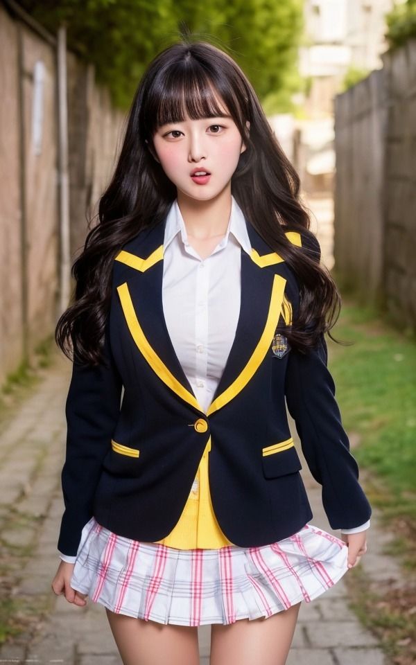 サンプル画像5:THE ヤリマン〜制服を着た間抜けそうな女〜すぐやれそうな女は目でわかる(奇跡の美少女) [d_301491]