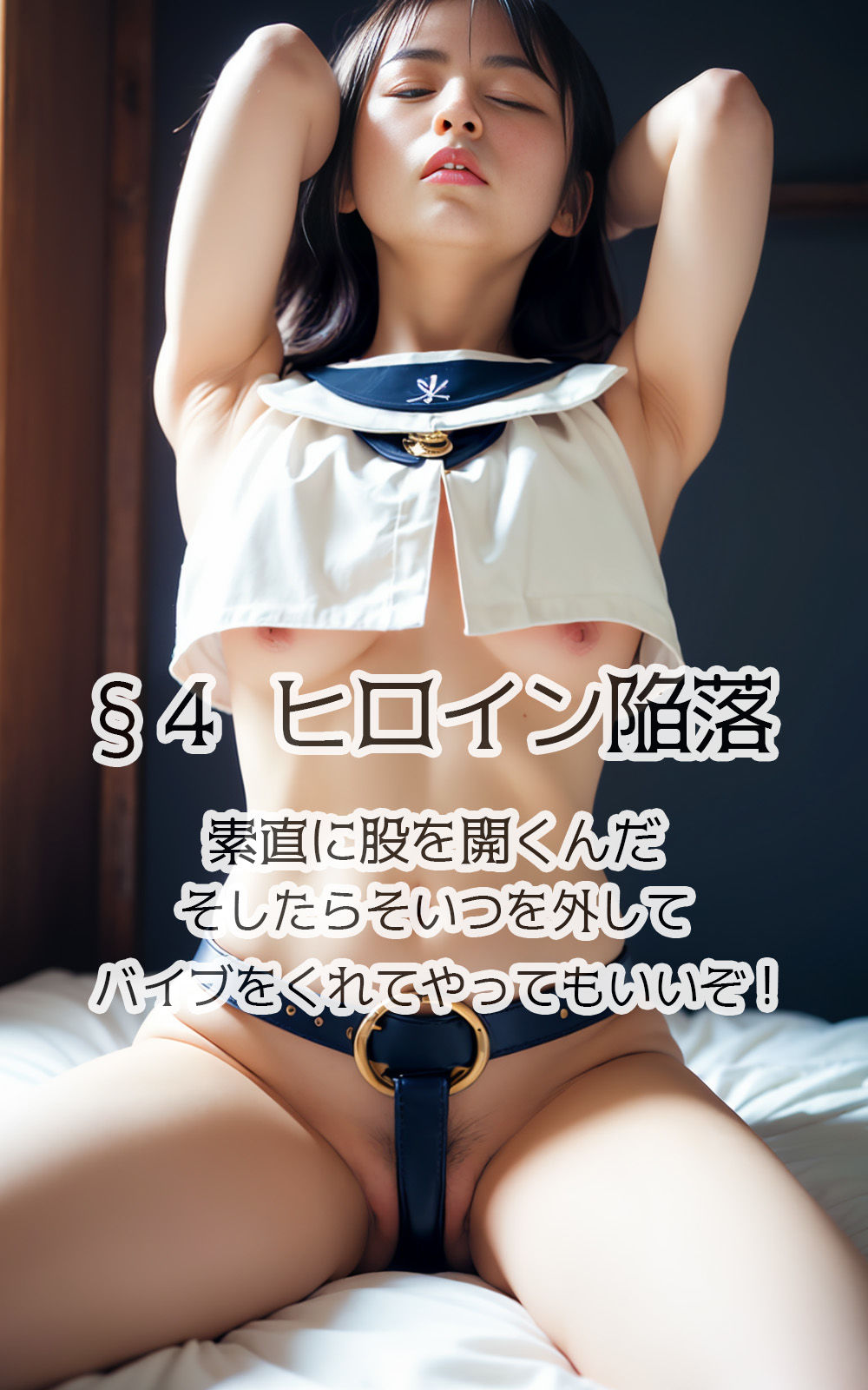 捕まったヒロイン2 おしおき貞操帯 (AI生成画集Vol.2)