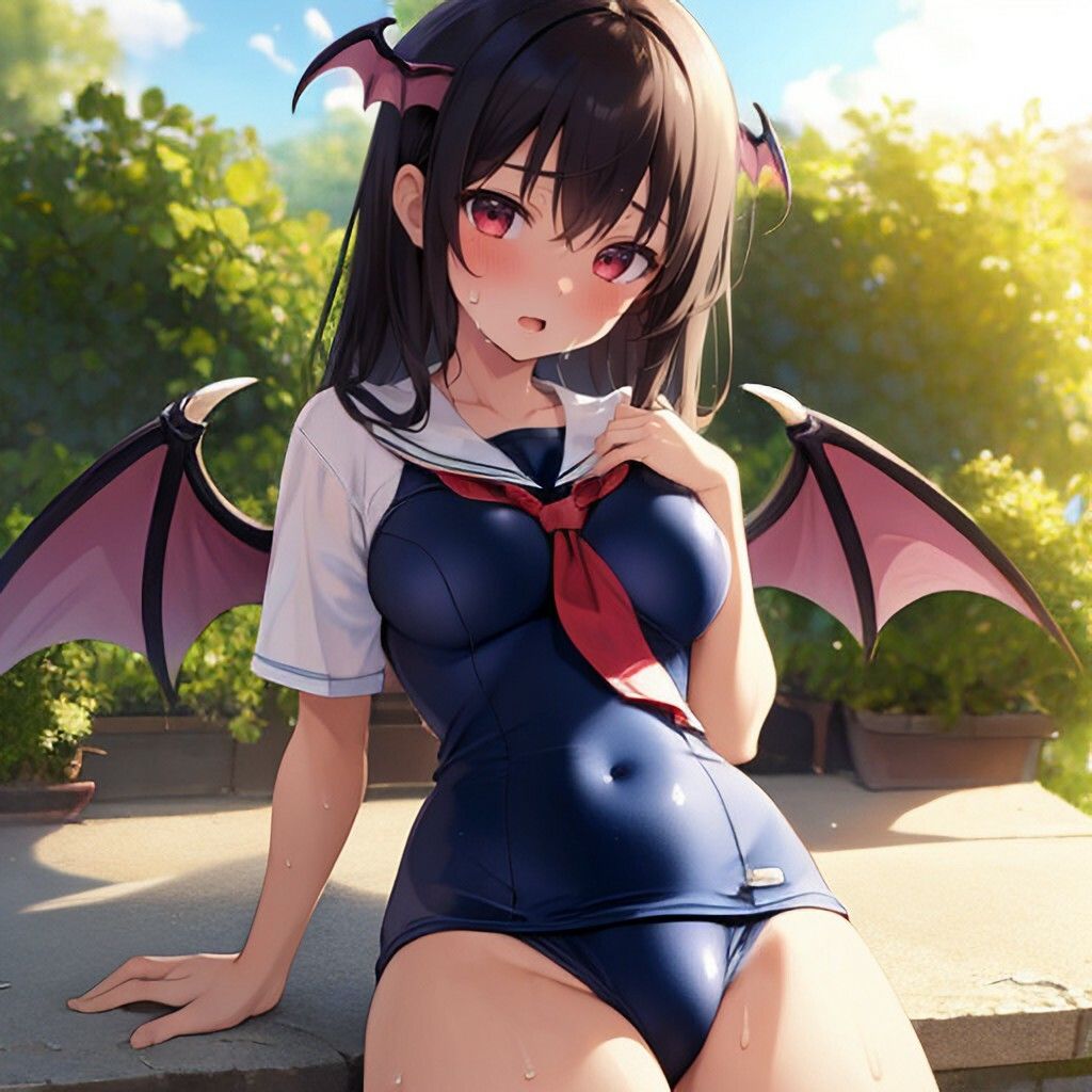 サンプル画像3:セラスク風サキュバスさん(ほげふが) [d_301545]