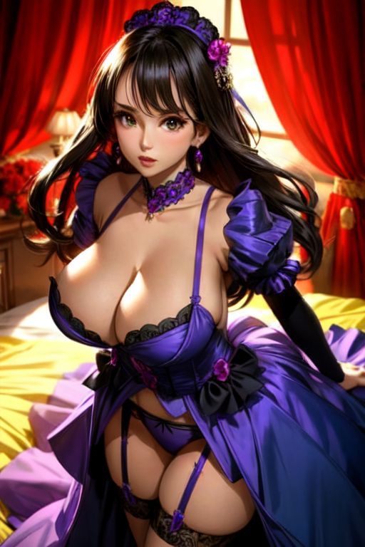 サンプル画像4:爆乳AI結婚前夜1(AI出版) [d_301643]