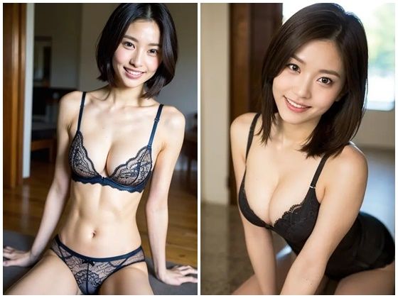 AI写真集グラビア15美人の下着姿300Pデジタルなる官能詩:AIが奏でる誘惑のメロディ