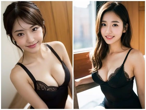 サンプル画像4:AI写真集グラビア16美人の下着姿300P:愛と美のデジタルシンフォニー(AIグラビアプロデューサー) [d_301658]