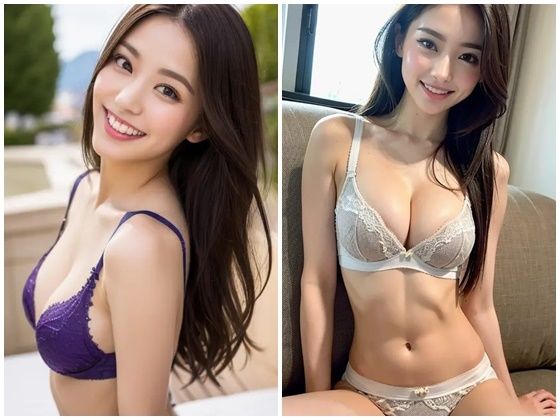 サンプル画像2:AI写真集グラビア17美人の下着姿300P美のデジタルアラベスク:美女が奏でる誘惑のメロディ(AIグラビアプロデューサー) [d_301659]
