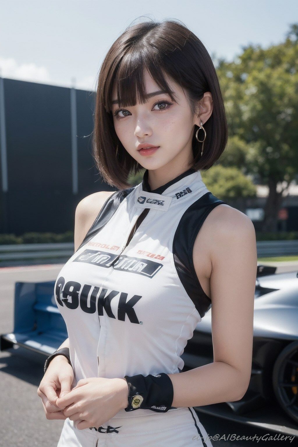 サンプル画像2:AI美麗レースクイーングラビア(ei-jo@AIBeautyGallery) [d_301686]