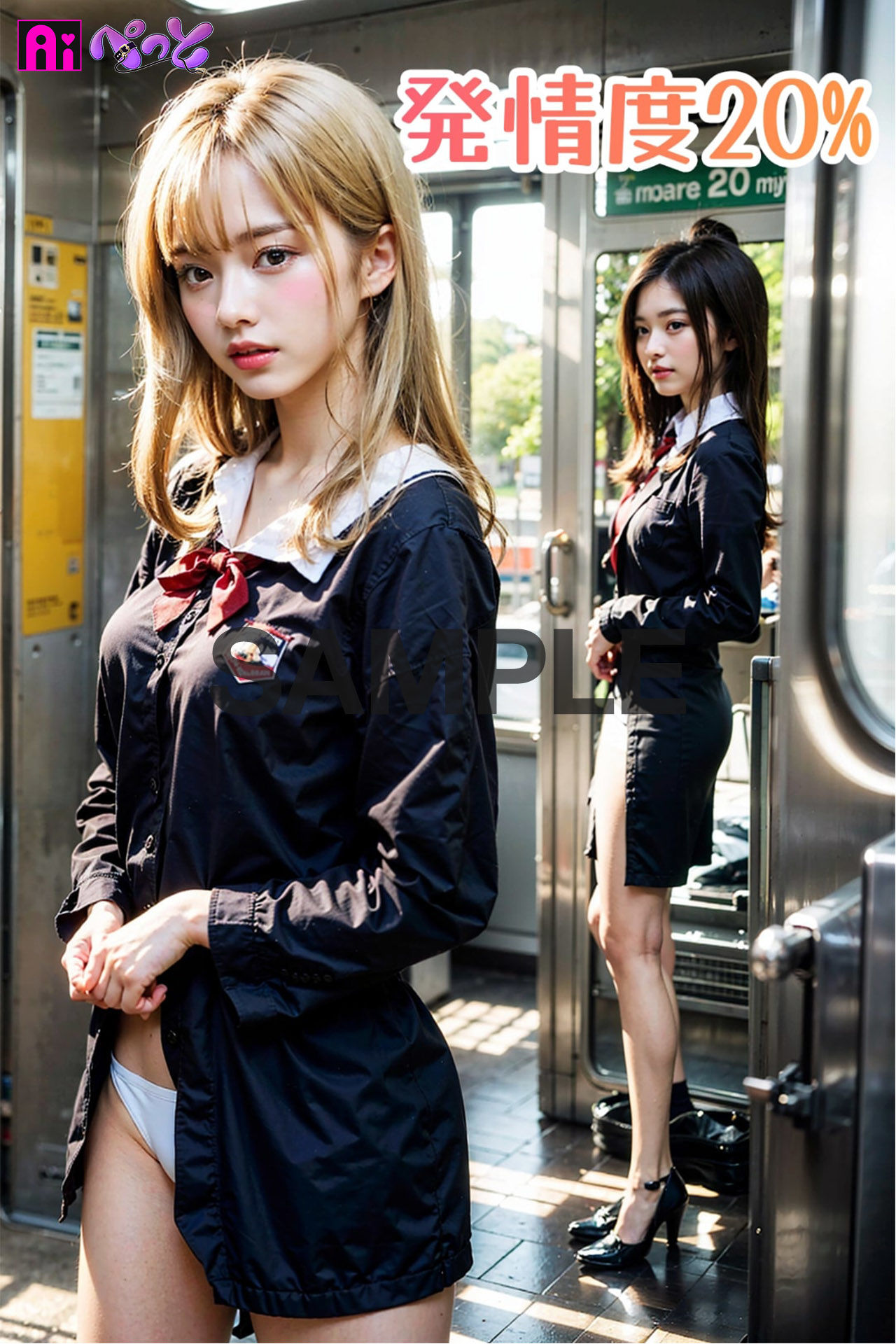 サンプル画像2:俺様専用車両 女は俺に逆らえない(愛ぺっと) [d_301735]