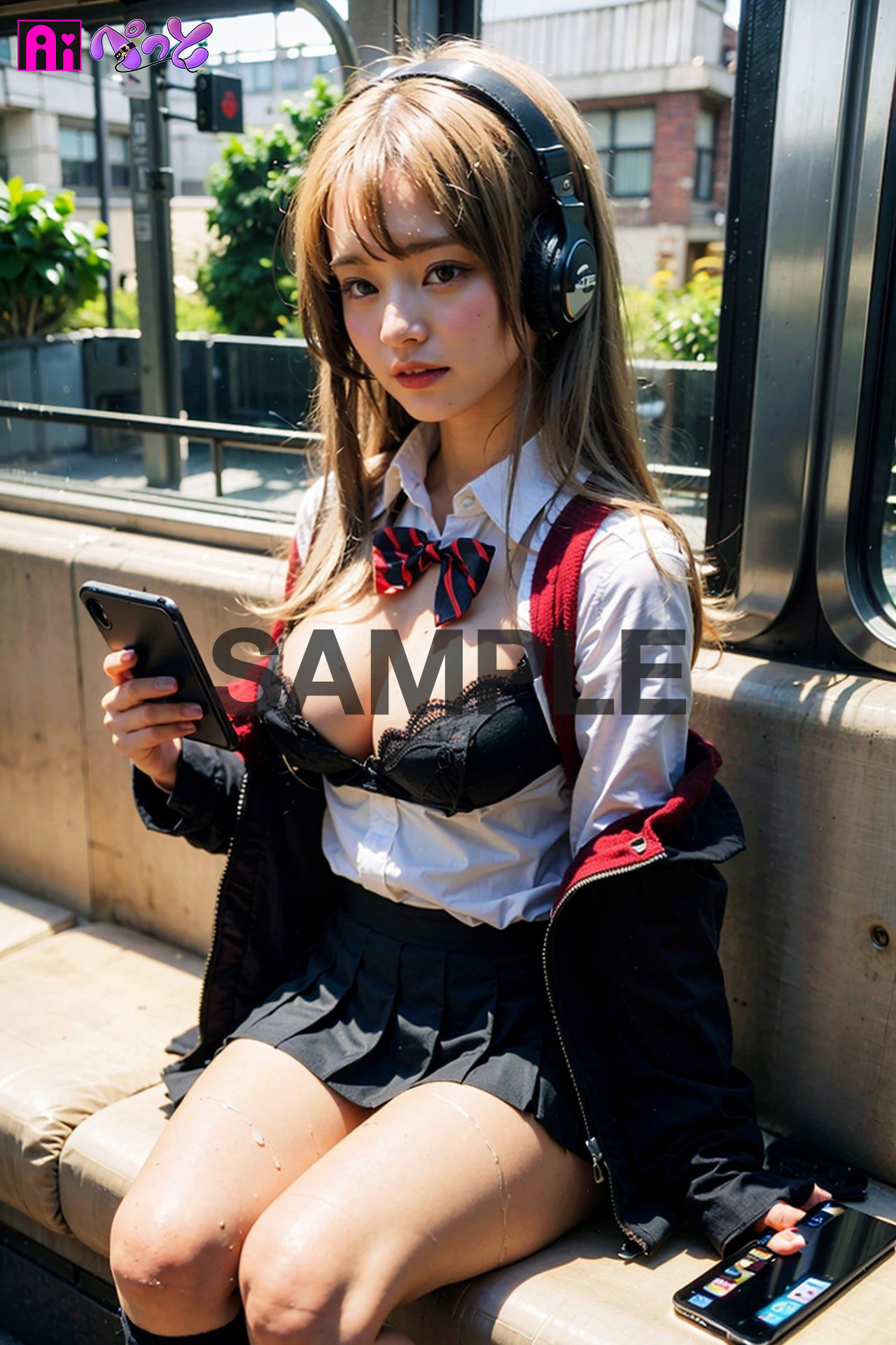 サンプル画像4:俺様専用車両 女は俺に逆らえない(愛ぺっと) [d_301735]