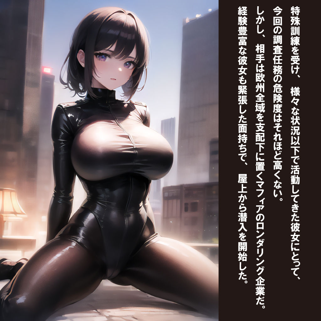 サンプル画像1:内政局 調査課 第三班 調査官 恵令奈『肉塊触手拷問』(影愛産業) [d_301806]