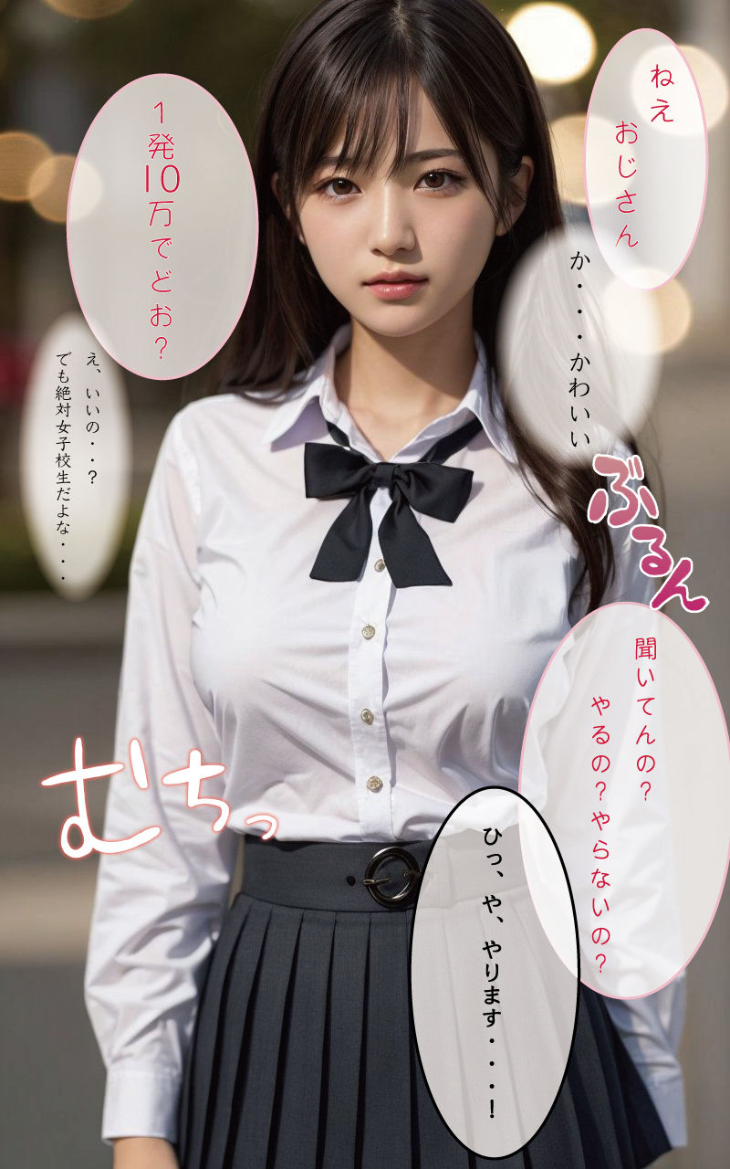 サンプル画像1:放課後肉便器【援交、女子校生を完全調教】(AI美女写真集製作所) [d_301821]