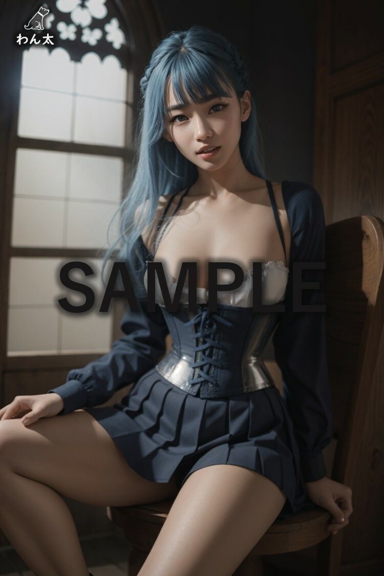 サンプル画像4:生意気な姫騎士を憑依乗っ取り(AIわん太) [d_301843]