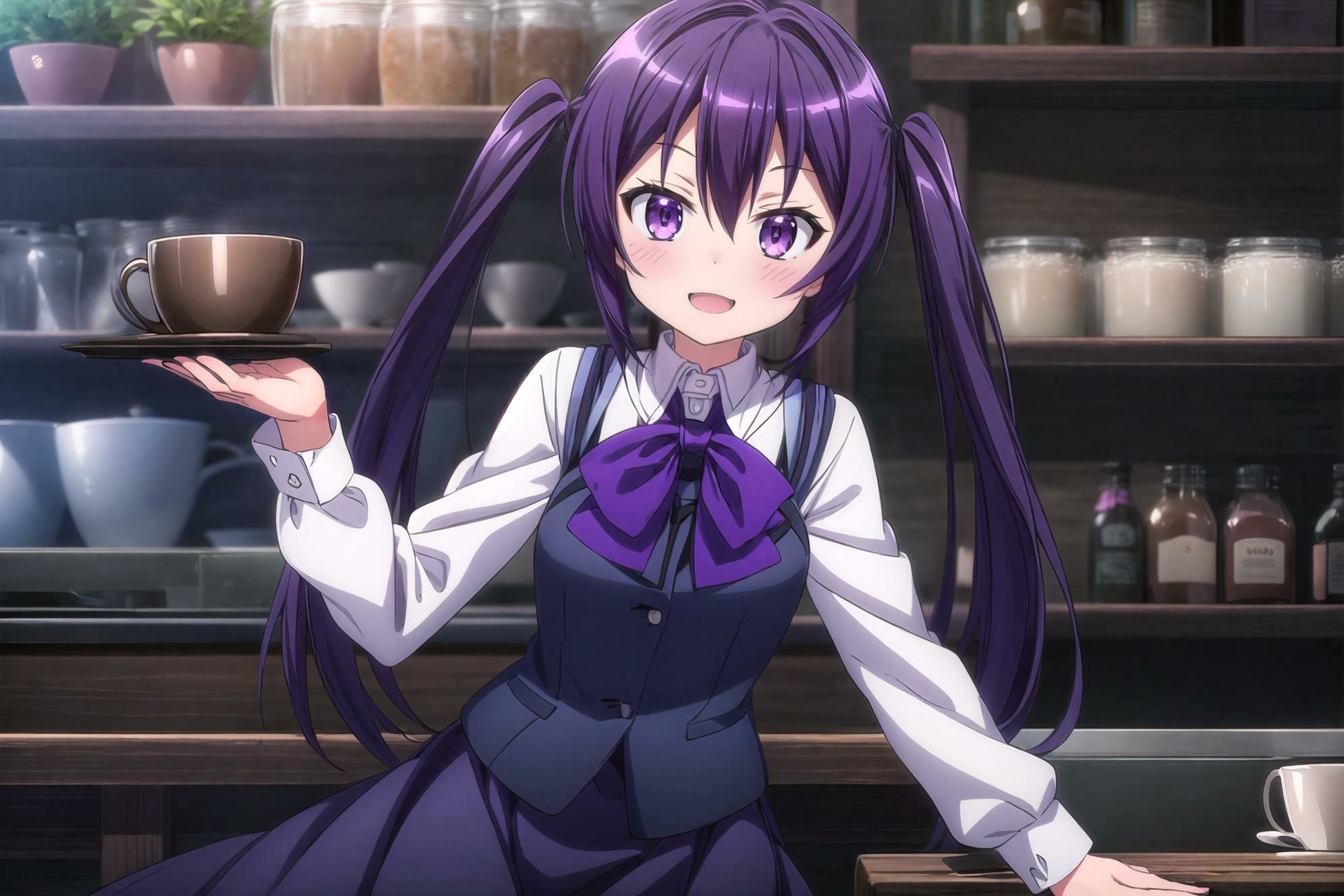 サンプル画像1:うさぎカフェのHなリゼちゃん♪(モンターニャベロニカ) [d_301931]