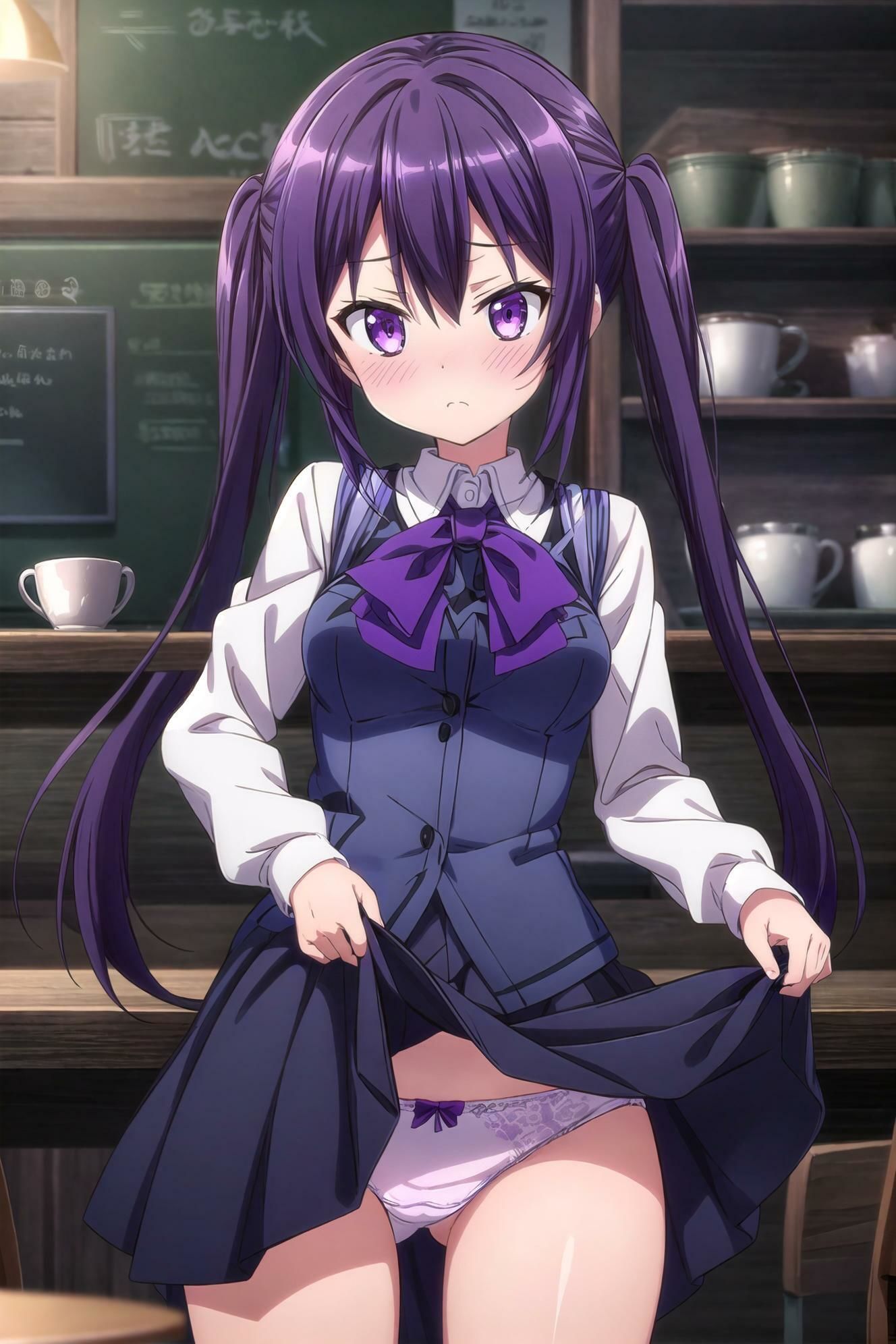 サンプル画像2:うさぎカフェのHなリゼちゃん♪(モンターニャベロニカ) [d_301931]