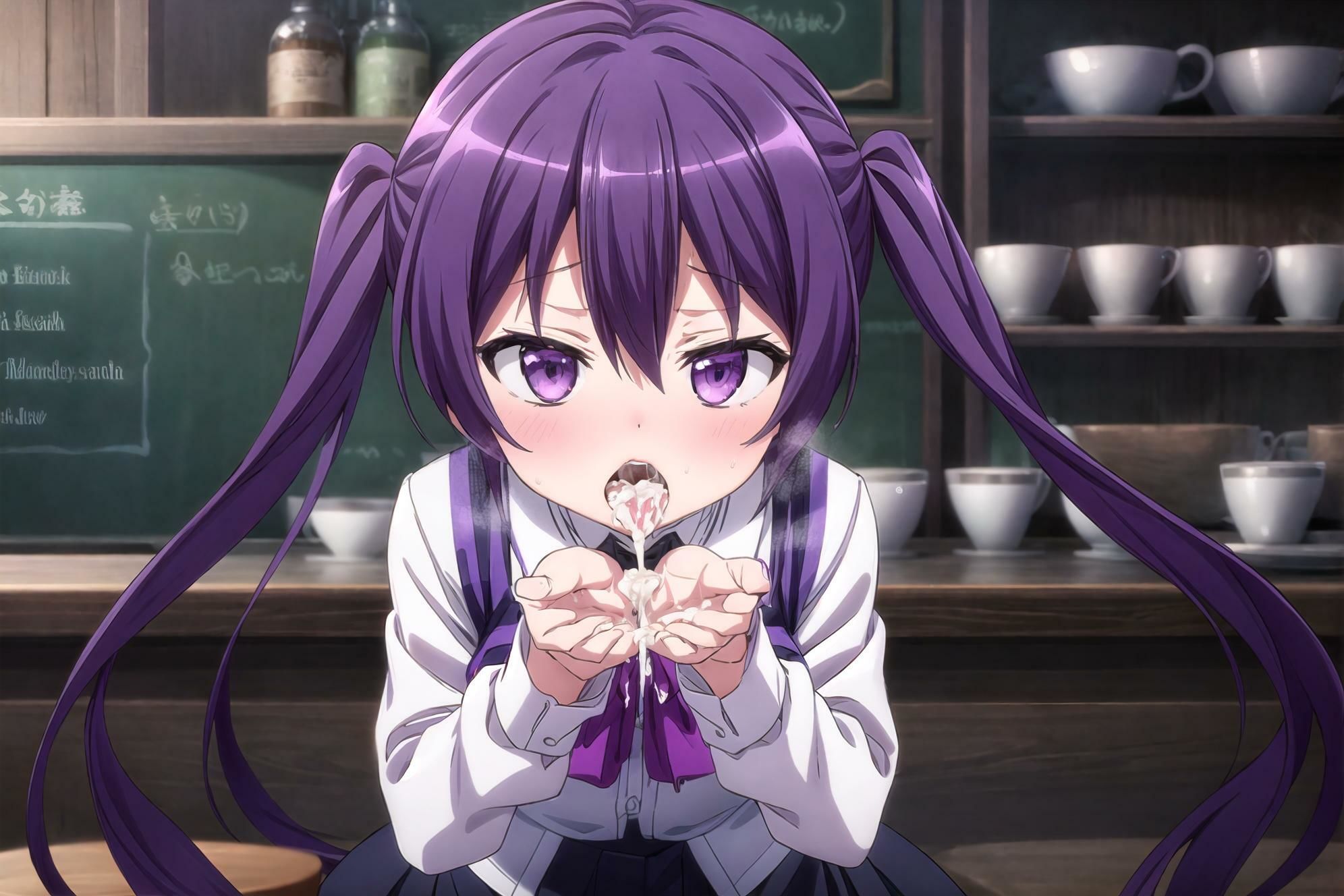 サンプル画像5:うさぎカフェのHなリゼちゃん♪(モンターニャベロニカ) [d_301931]