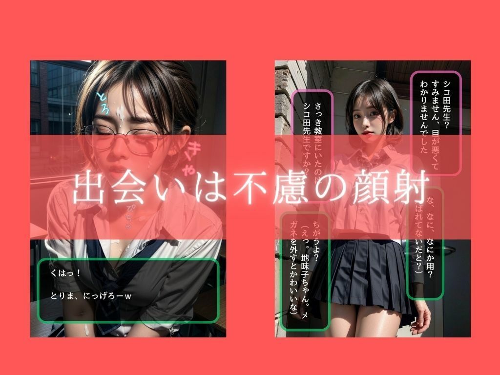 サンプル画像2:地味子ちゃん脱がしたら凄かった(AI CREAM) [d_302058]