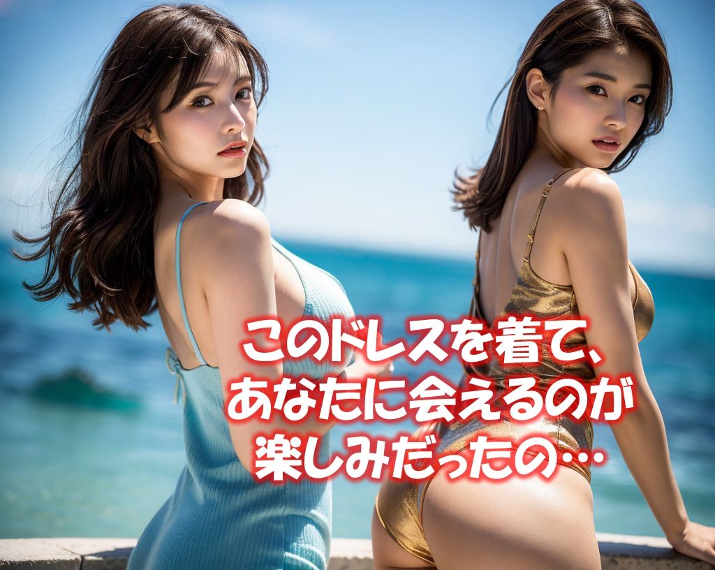 サンプル画像2:「ドレス美女1」かわいくてセクシーなAI写真集vol.13（全234ページ）(AIグラビア出版) [d_302175]