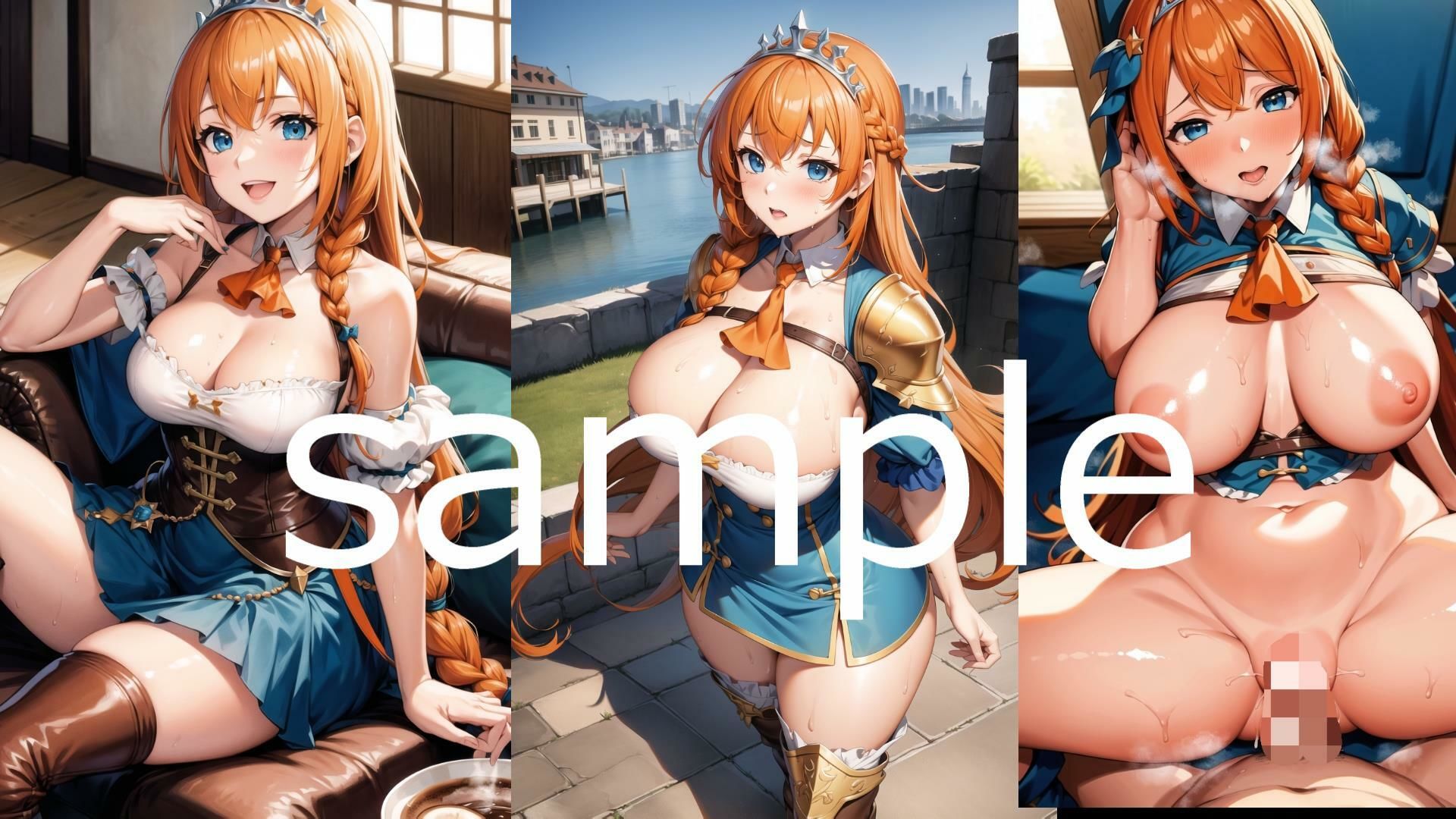 サンプル画像1:プリンセスコ〇クト ペコ〇ーヌ エロイラスト集(AIアニメ美女ファクトリー) [d_302212]