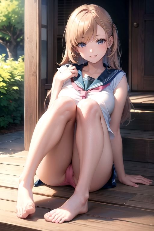 サンプル画像1:女子校生のいろんなパンツやワレメ【イラスト版】(reikaのこだわり) [d_302288]