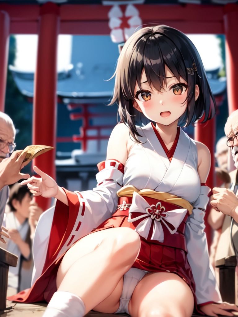 サンプル画像2:犯●れた巫女少女(ぽりっしゅ本舗) [d_302309]