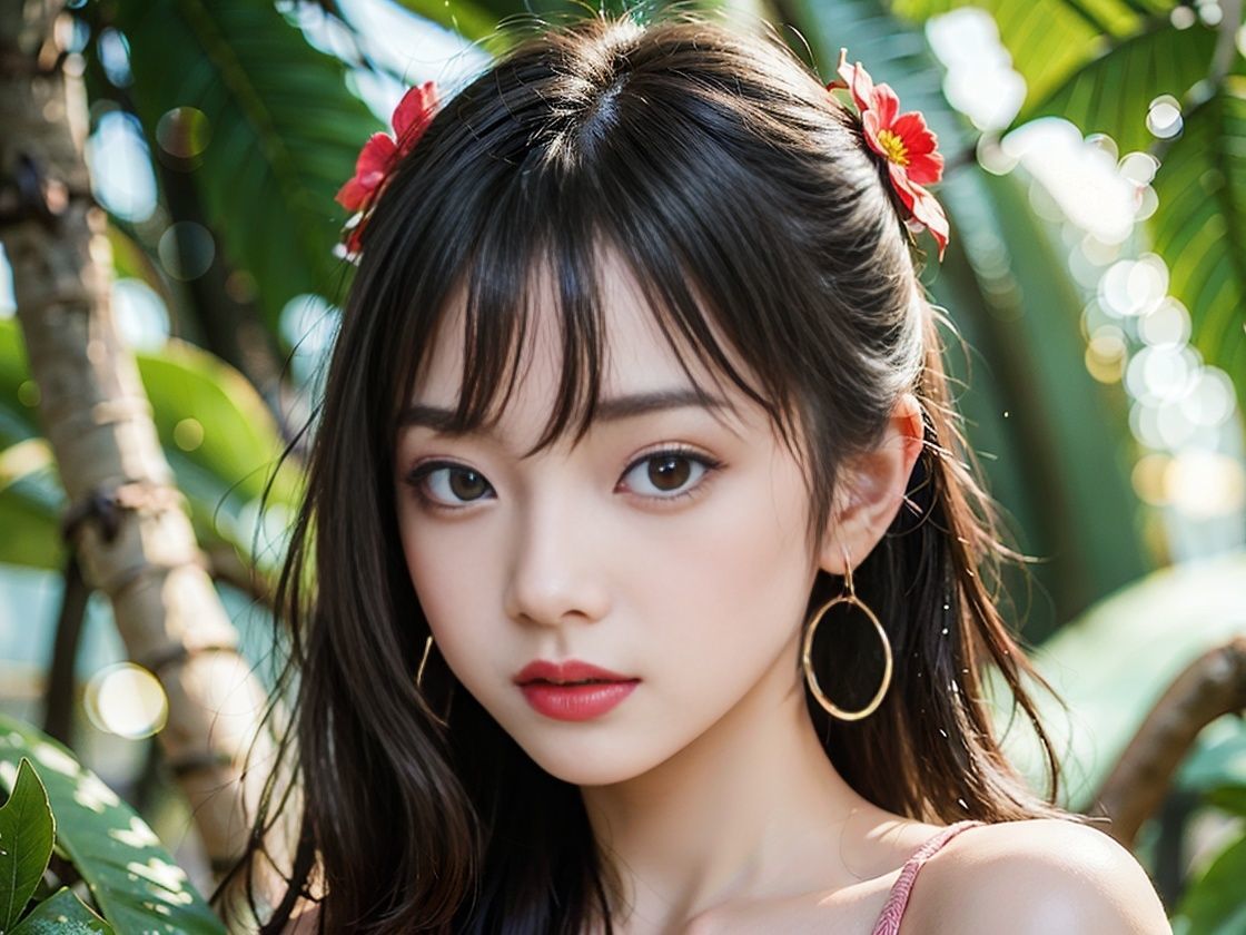 サンプル画像5:グラビア超絶AI美女！ 砂浜のAIグラドル美女伝説(BUZZZO) [d_302312]