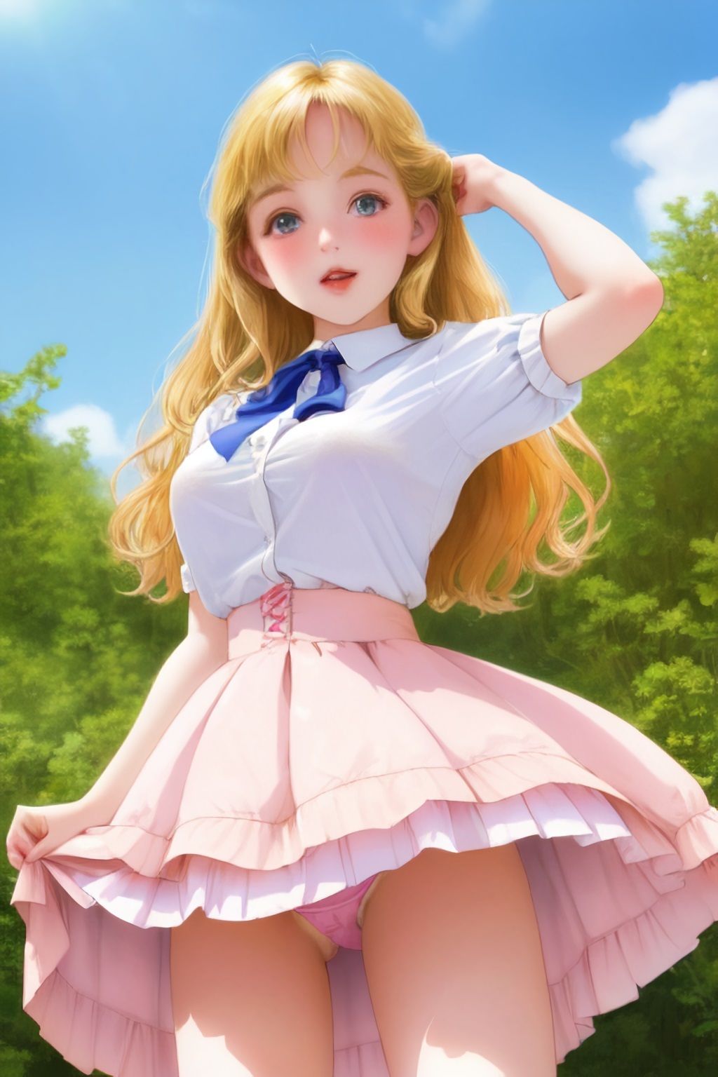 サンプル画像1:お嬢様のぱんつ。(Francia) [d_302349]