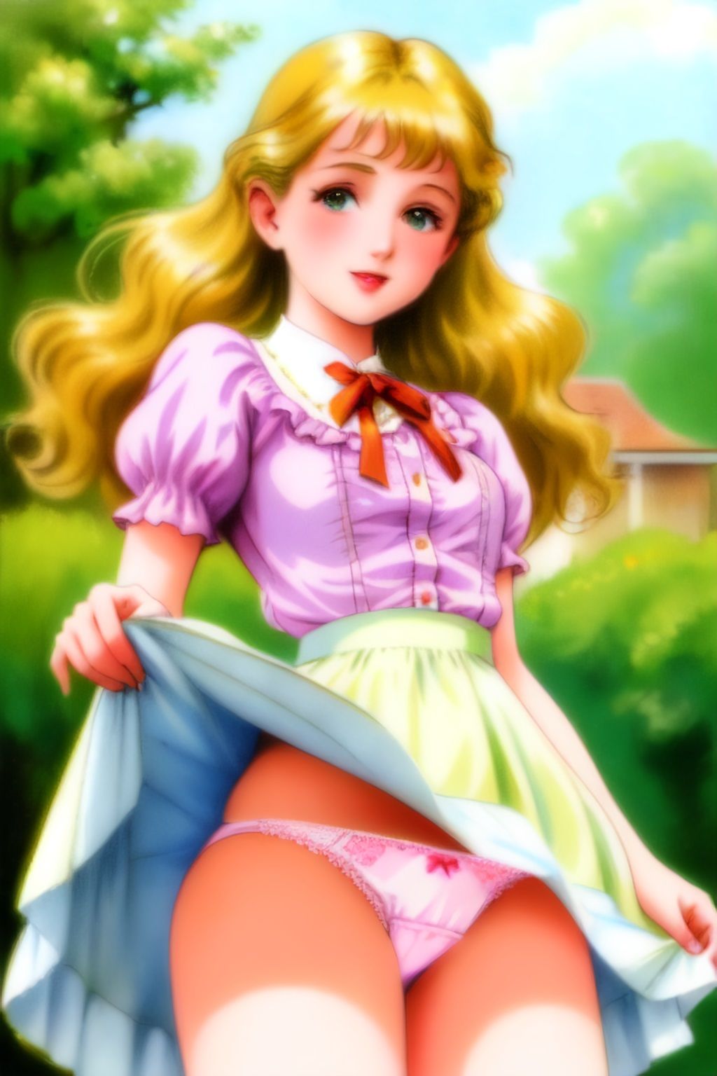 サンプル画像2:お嬢様のぱんつ。(Francia) [d_302349]