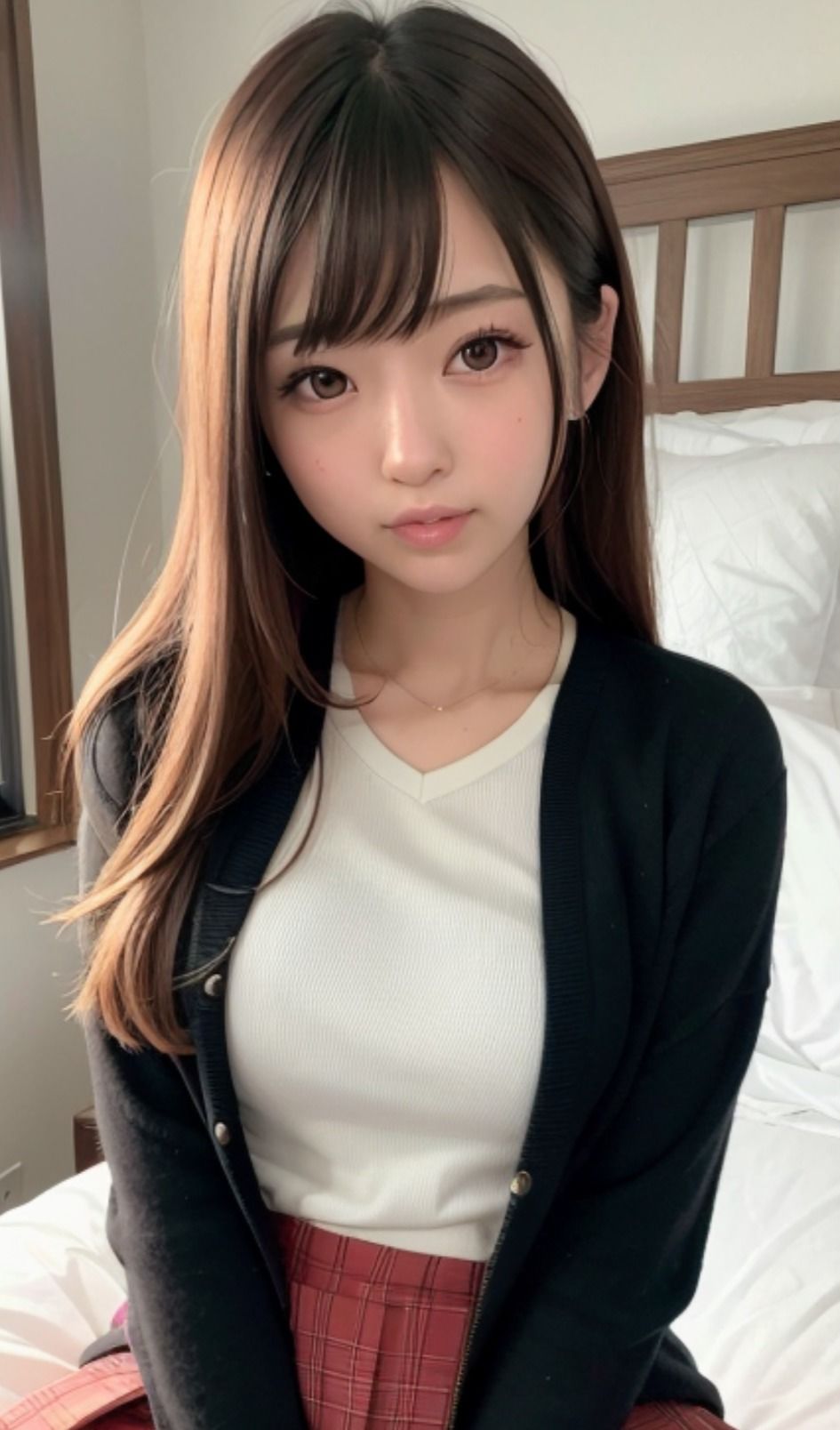 サンプル画像5:AI美女wearing〜厳選合格シリーズ9〜激かわJKコススペシャル 合格japanese日本人 美人 美少女 女子校生 女子校生 学校 学園 制服 生徒 教師 グラビア写真集 アイドル 可愛い 激カワ 非エロ 巨乳 並乳 むちむち スポーツ コスプレ AI生成(AI美女wearing@BY PENCO) [d_302368]