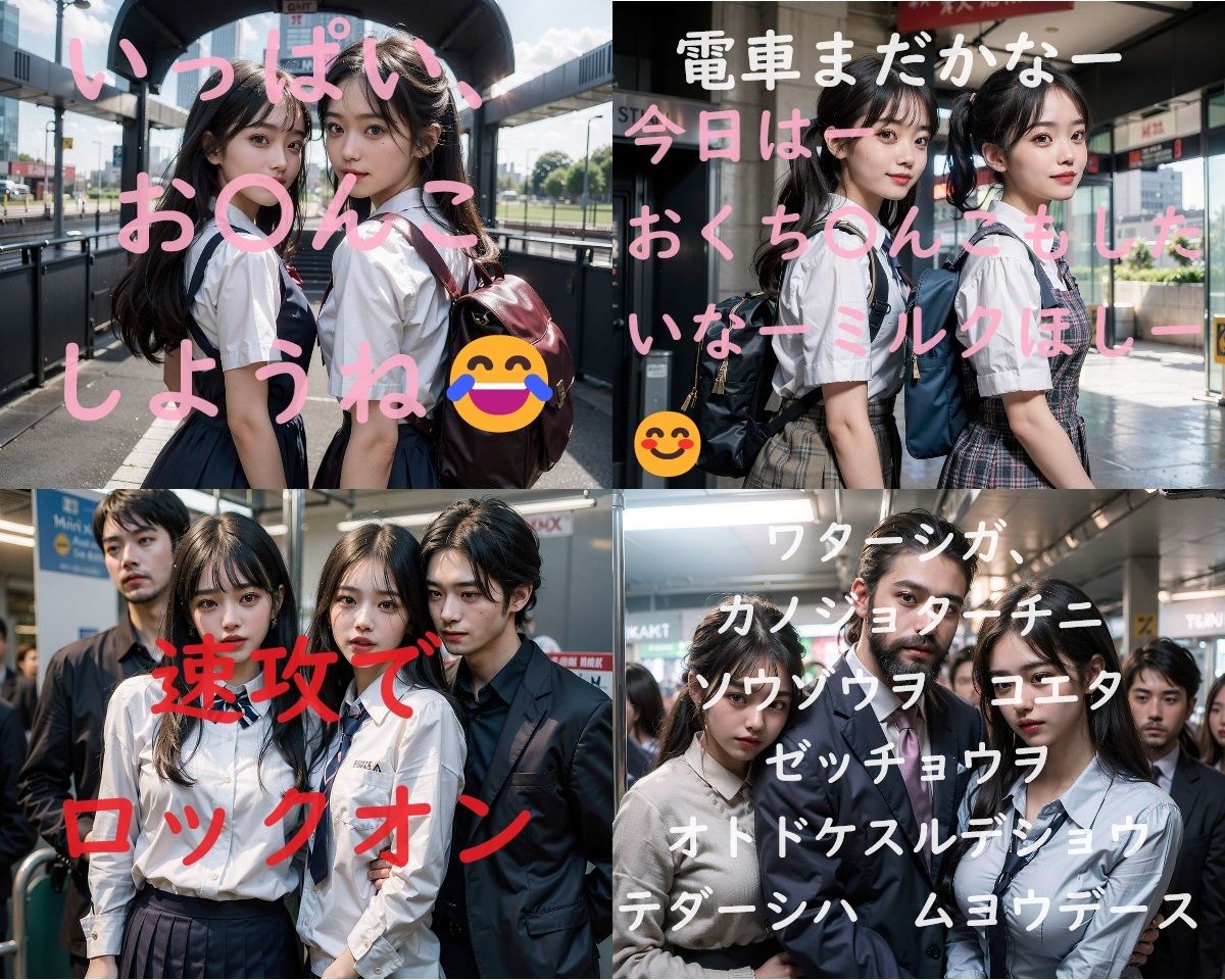 サンプル画像3:女子校生のセックス事情 【朝活お〇んこトレイン編】(FAI文庫) [d_302420]