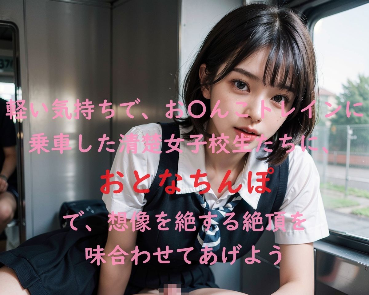 サンプル画像5:女子校生のセックス事情 【朝活お〇んこトレイン編】(FAI文庫) [d_302420]