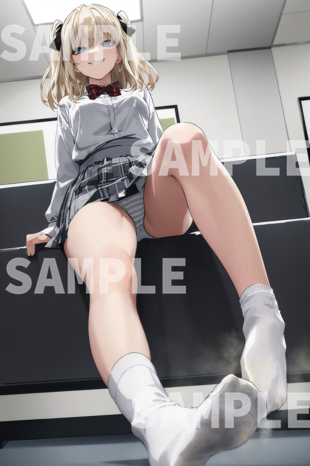 サンプル画像2:オタクにやさしいはずの（足臭）ギャルに虐められている件 vol.2(illuaスタジオ) [d_302500]