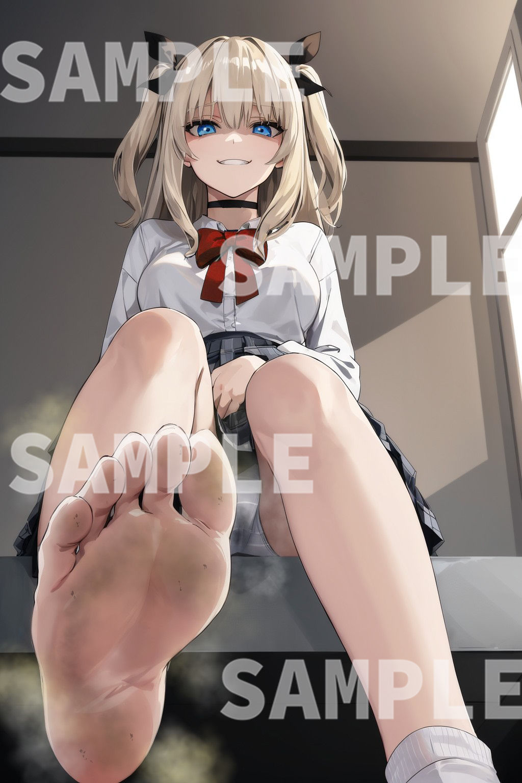 サンプル画像4:オタクにやさしいはずの（足臭）ギャルに虐められている件 vol.2(illuaスタジオ) [d_302500]