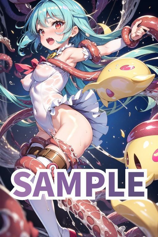 サンプル画像3:魔法少女 触手に敗北(ぬるぬるぬるぬ) [d_302555]