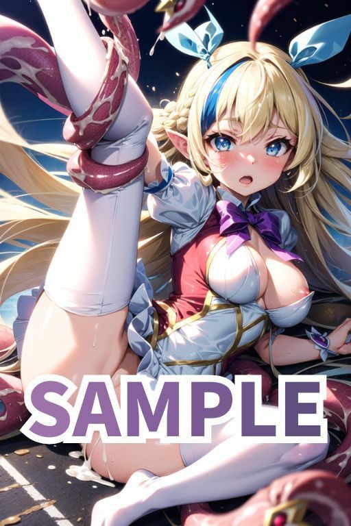 サンプル画像4:魔法少女 触手に敗北(ぬるぬるぬるぬ) [d_302555]