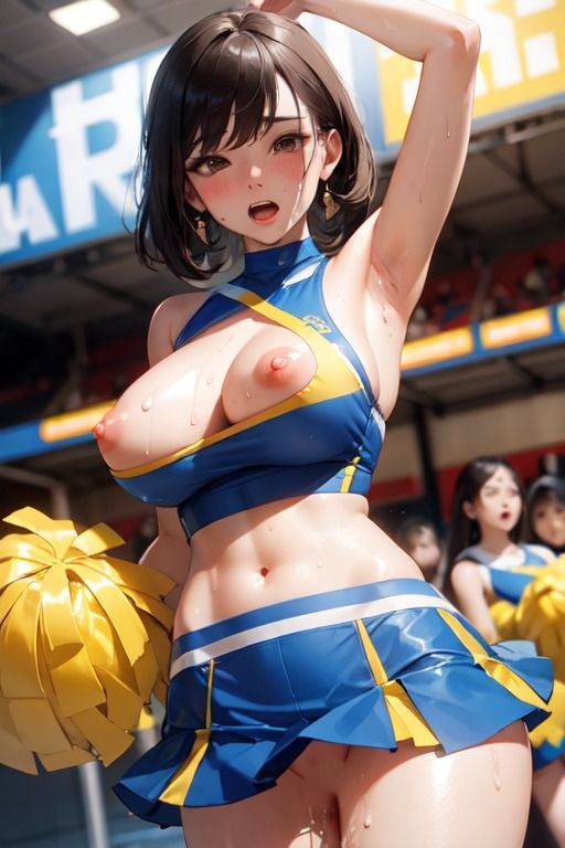 サンプル画像1:えちえちチアガール(ANITAN  AI) [d_302578]