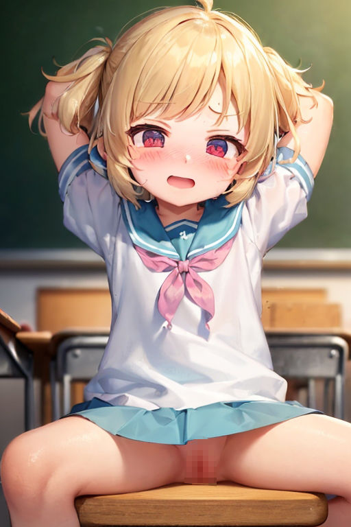 サンプル画像6:名門私立えちえちロリ令嬢CG集(たべっころり) [d_302666]