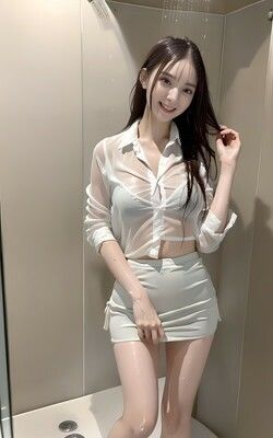 サンプル画像6:濡れてブラが透けてますよ vol002(カマキリン) [d_302705]