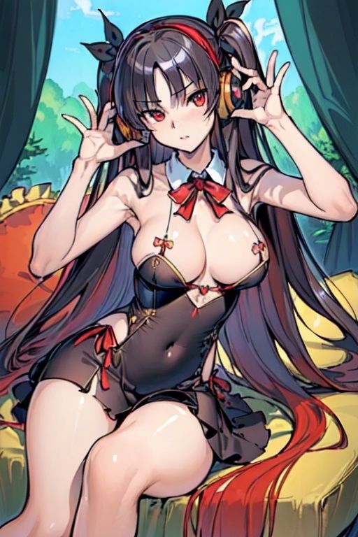 サンプル画像4:遠坂凛 AICG集(Yakky’Shop) [d_302707]