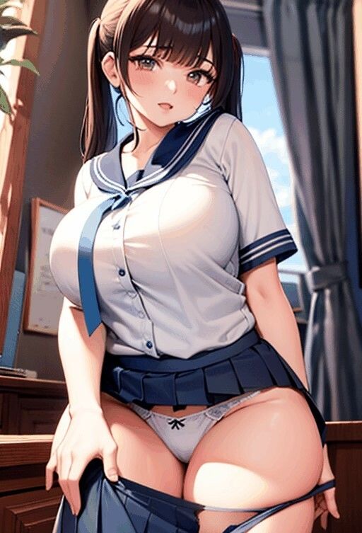 サンプル画像1:制服女子流出動画選手権(アニメパン) [d_302785]