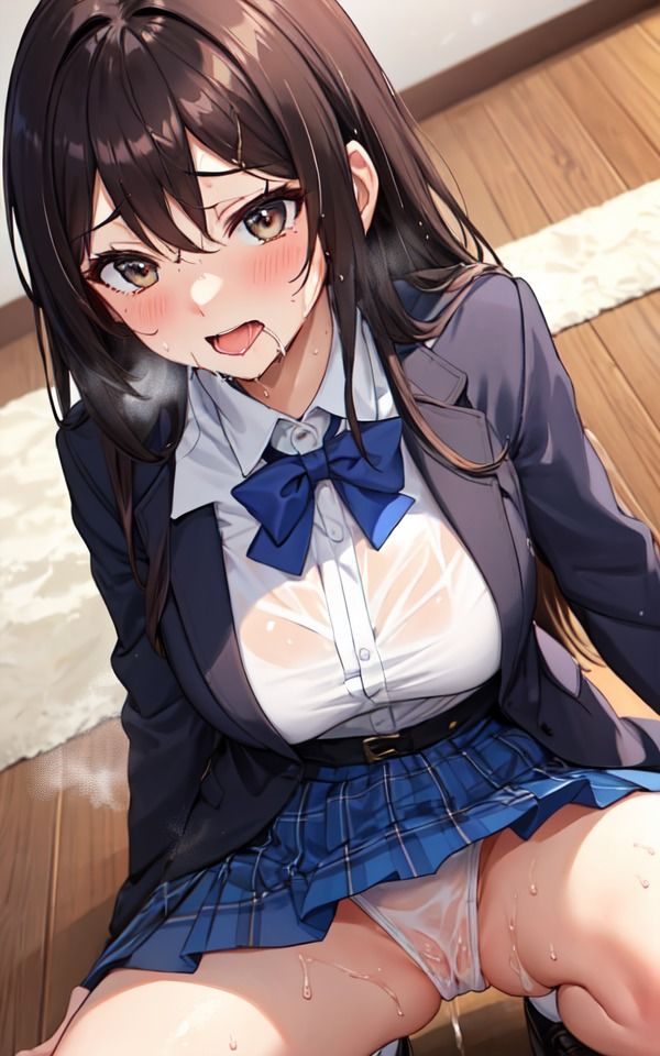 サンプル画像3:野外でM字開脚して大興奮しちゃう淫乱女子校生(ryuta) [d_302821]