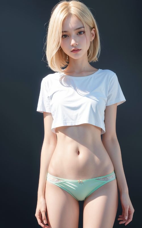 サンプル画像1:シャツとパンツ Vol.1(AI ヤン) [d_302865]