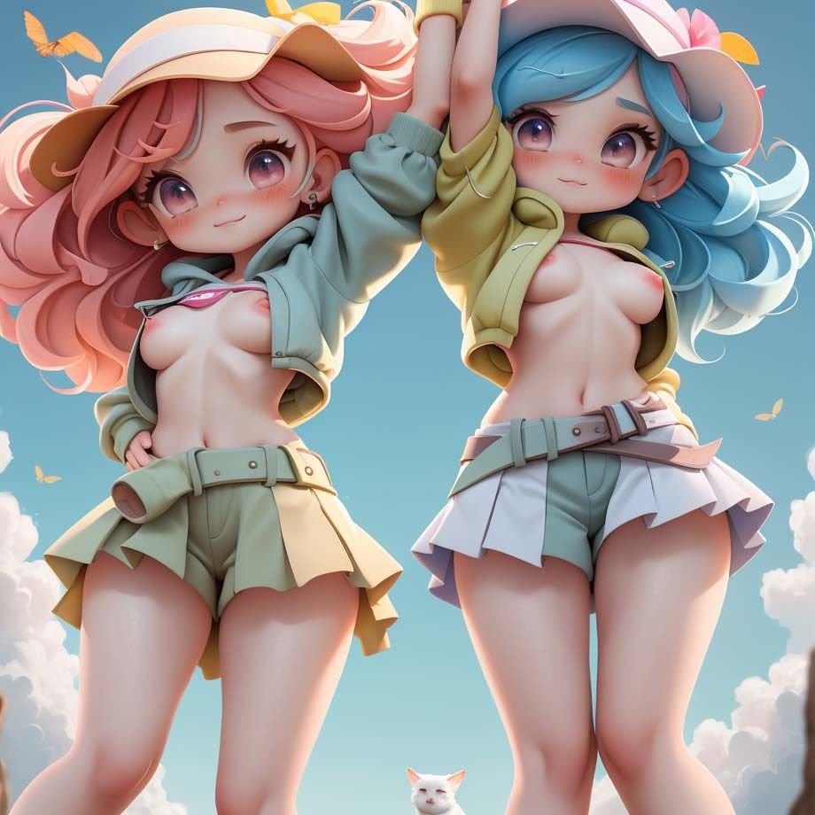 サンプル画像1:ふとももと短パンの隙間(pp：p) [d_302867]